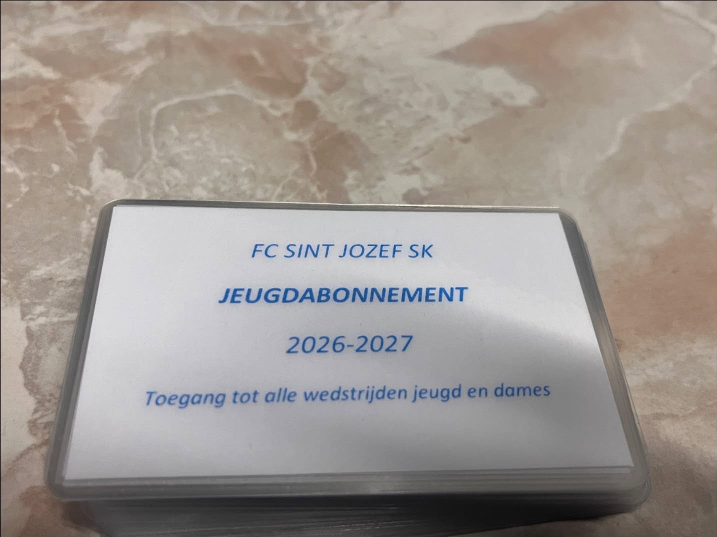 jeugdabonnement